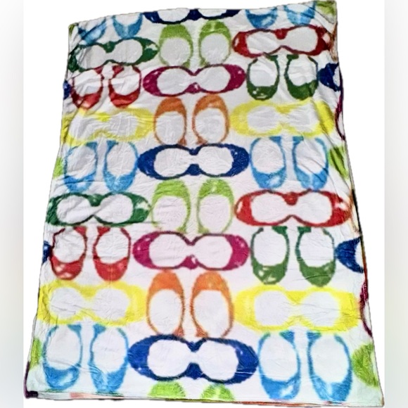 RAINBOW MONOGRAM Other - NEW RAINBOW MONOGRAM FLEECE BLANKET